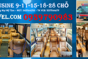 xe limousine 9-11-15-18-28 Chỗ