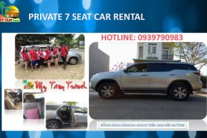 7 Seat Car rental