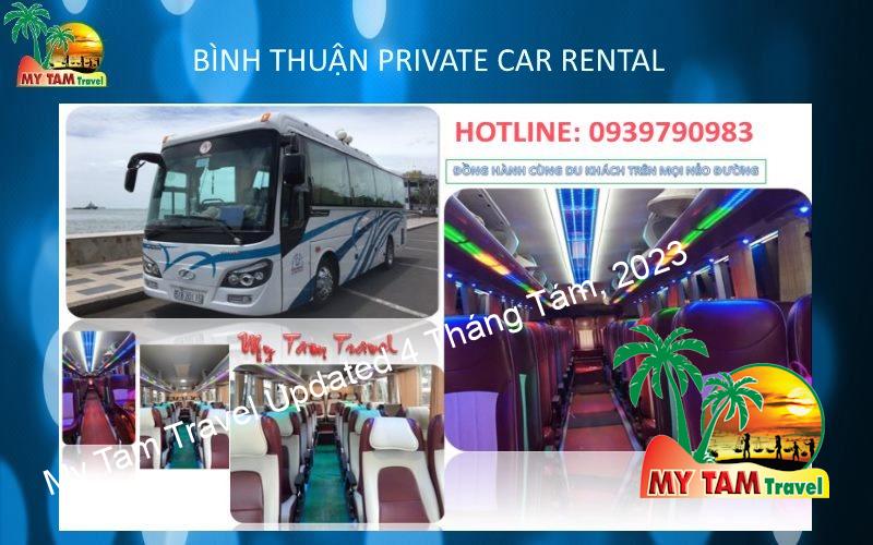 Car Rental to Tuy Phong District