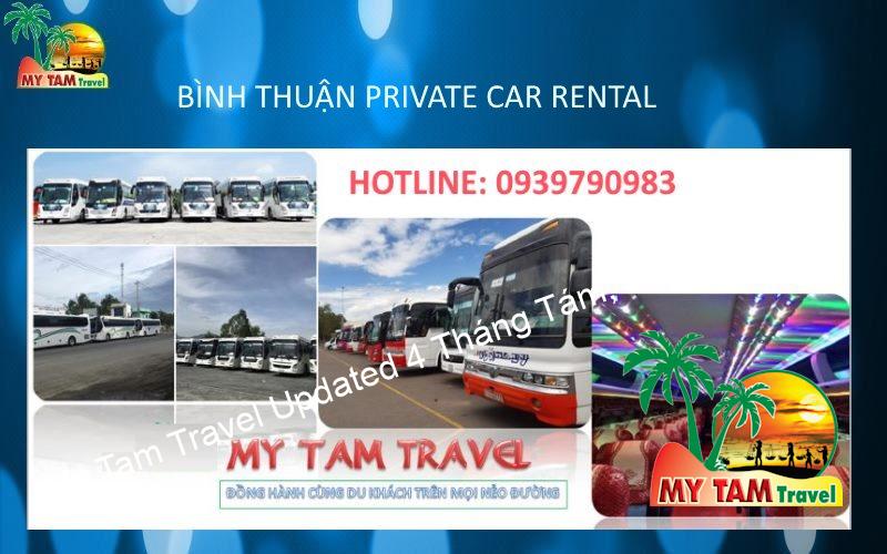 Car Rental to Ham Thuan Bac