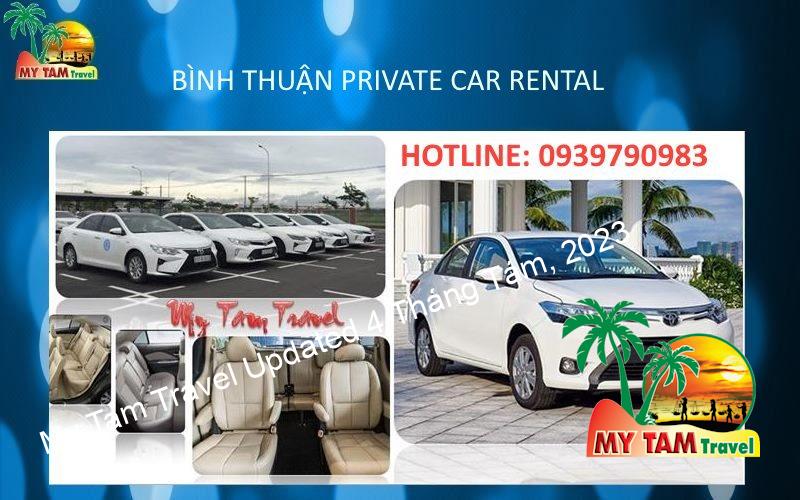 Car rental in Ham Thuan Bac district