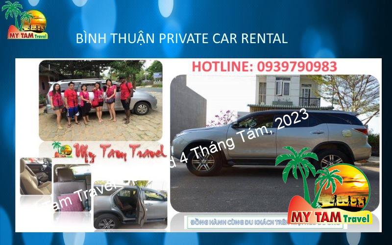 Car Rental to Ham Thuan Bac District