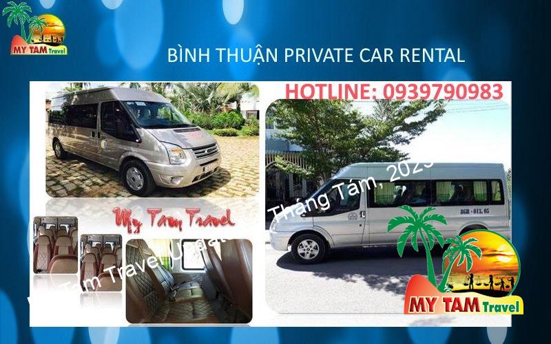 Car rental in phan thiet city