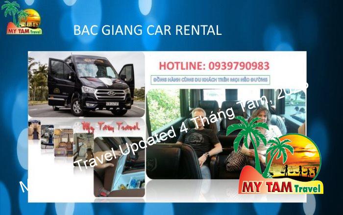 Car rental in bac giang city, bac giang car rental, car transfer bac giang, car from bac giang, bac giang province 12 seat limousine in bac giang