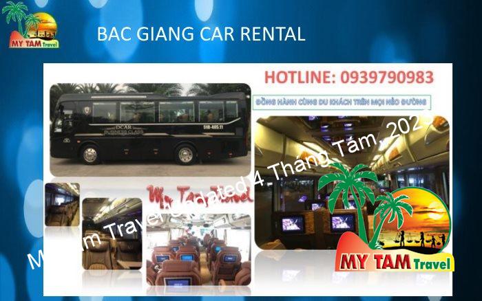 Car rental in bac giang city, bac giang car rental, car transfer bac giang, car from bac giang, bac giang province 18 seat limousine bac giang