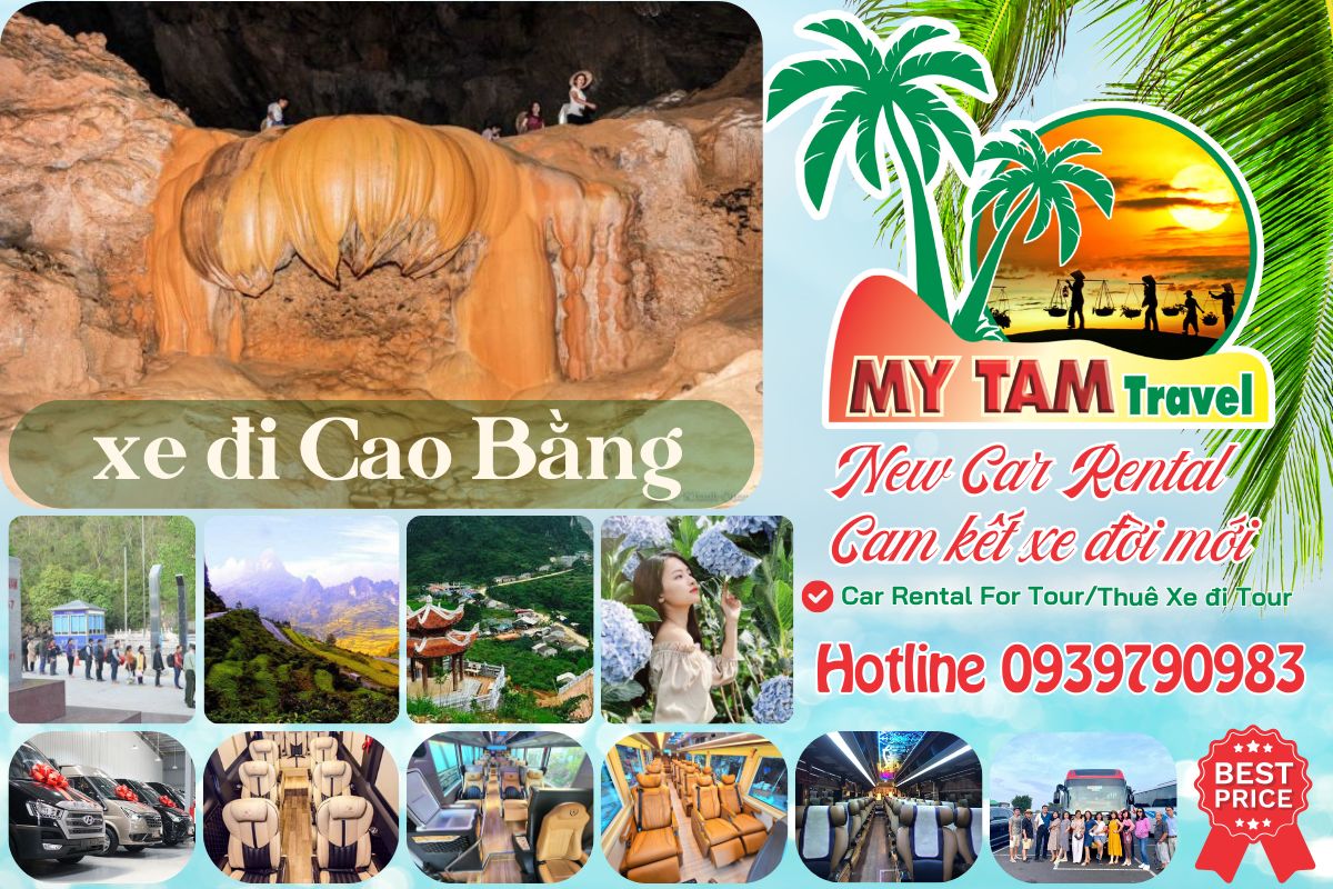 Thuê xe đi Cao Bằng 4-7-16-29-45c Limousine 9-11-15-18-28c