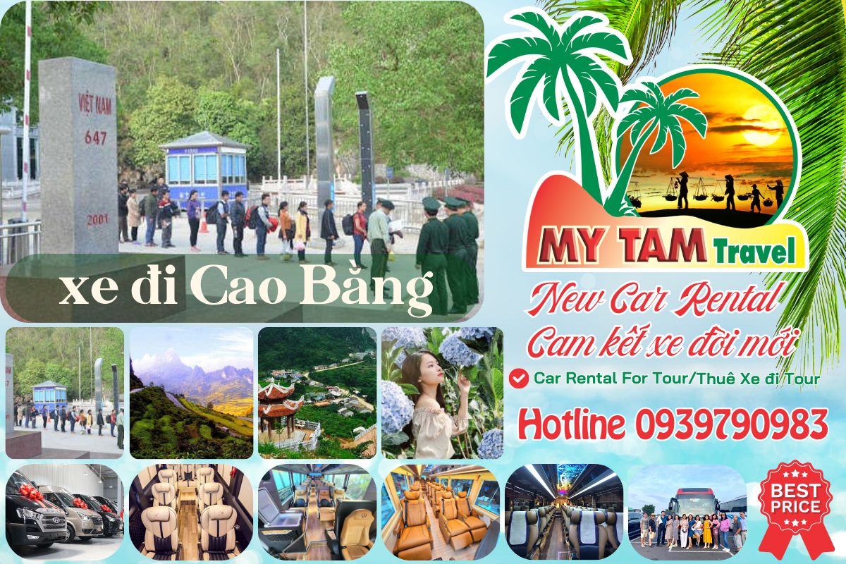 Thuê xe đi Cao Bằng 4-7-16-29-45c Limousine 9-11-15-18-28c