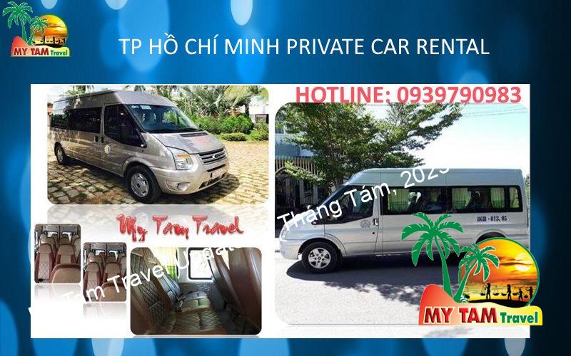 Car Rental in Ho Chi Minh City 16 seat car van