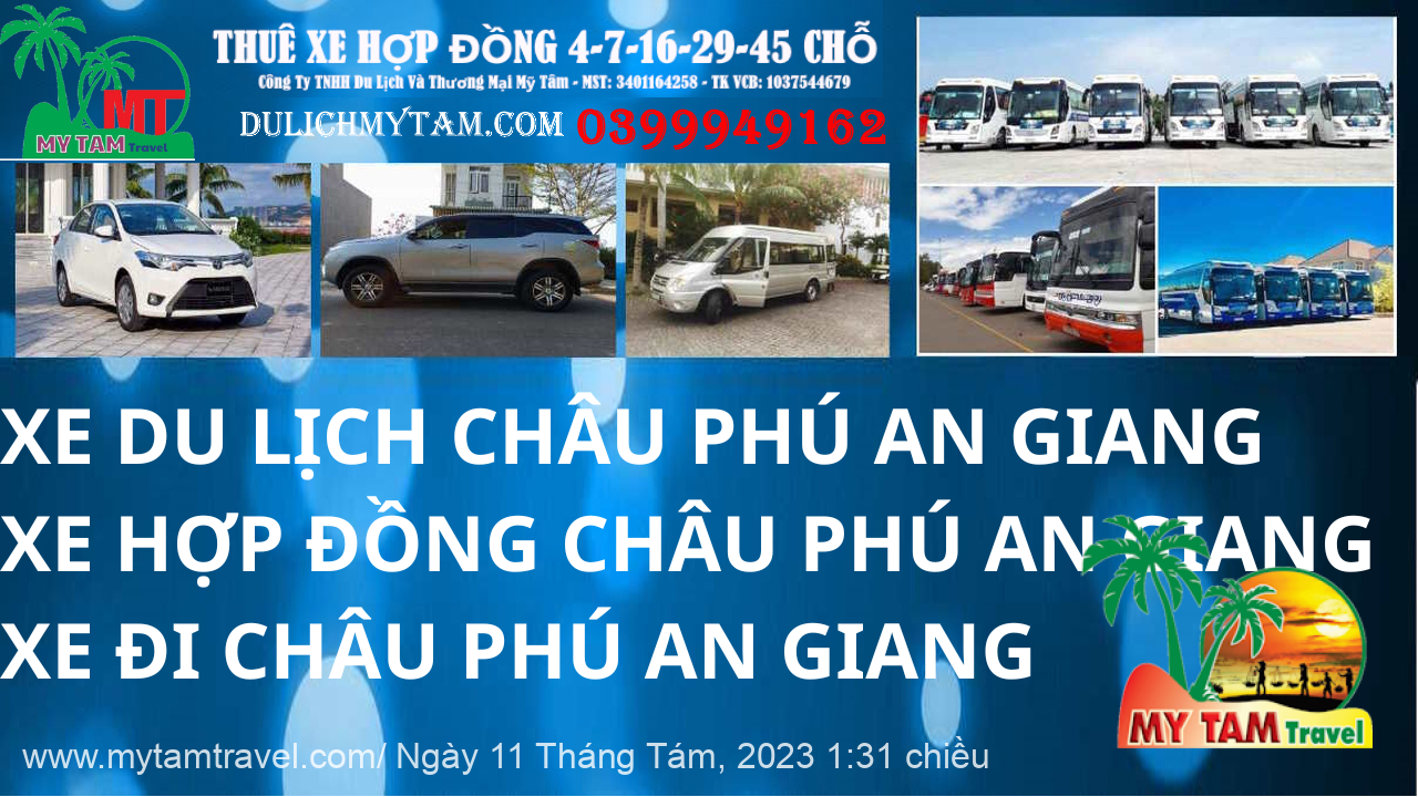 Thuê xe tại Huyện Châu Phú