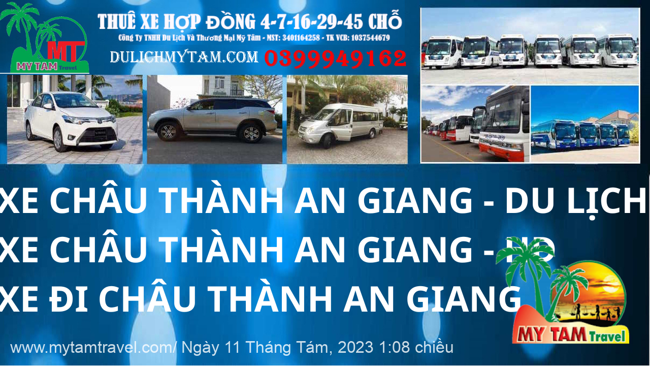 Thuê xe tại huyện châu thành an giang