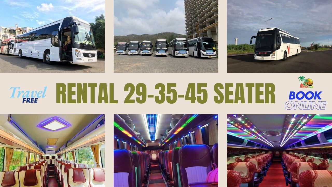 Car Rental in Nha Trang 4-7-16-9-11 Seater Limousine