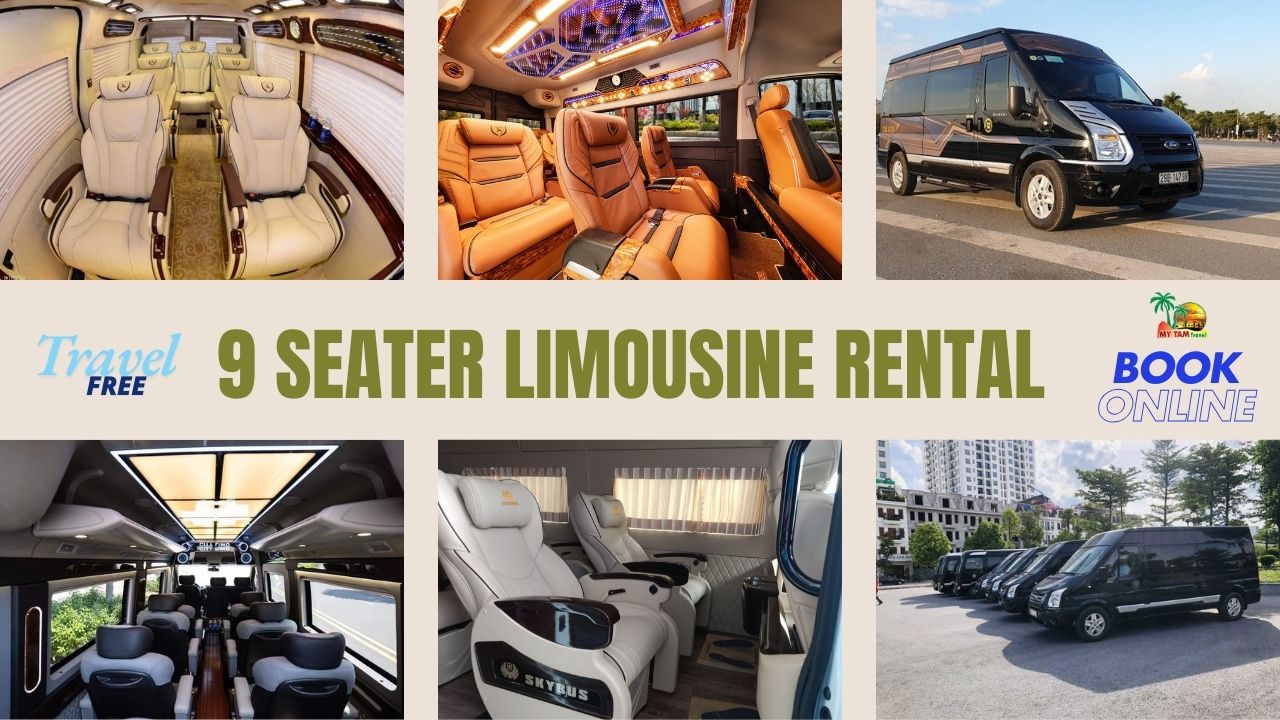 9 Seater Limousine Rental to Phan Thiet
