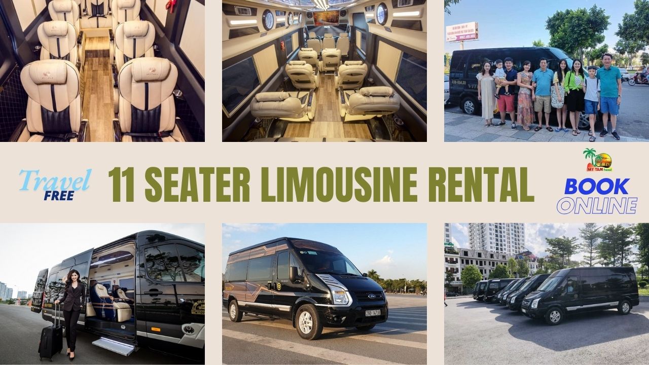 9 Seater Limousine Rental to Phan Thiet