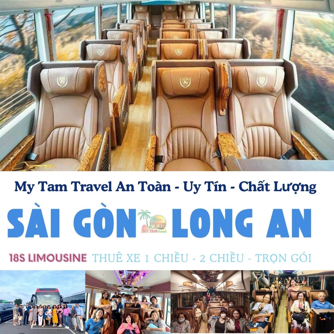 GIÁ XE LIMOUSINE 20 CHỖ SÀI GÒN ĐI LONG AN | DỊCH VỤ XE VIP CHẤT LƯỢNG CAO