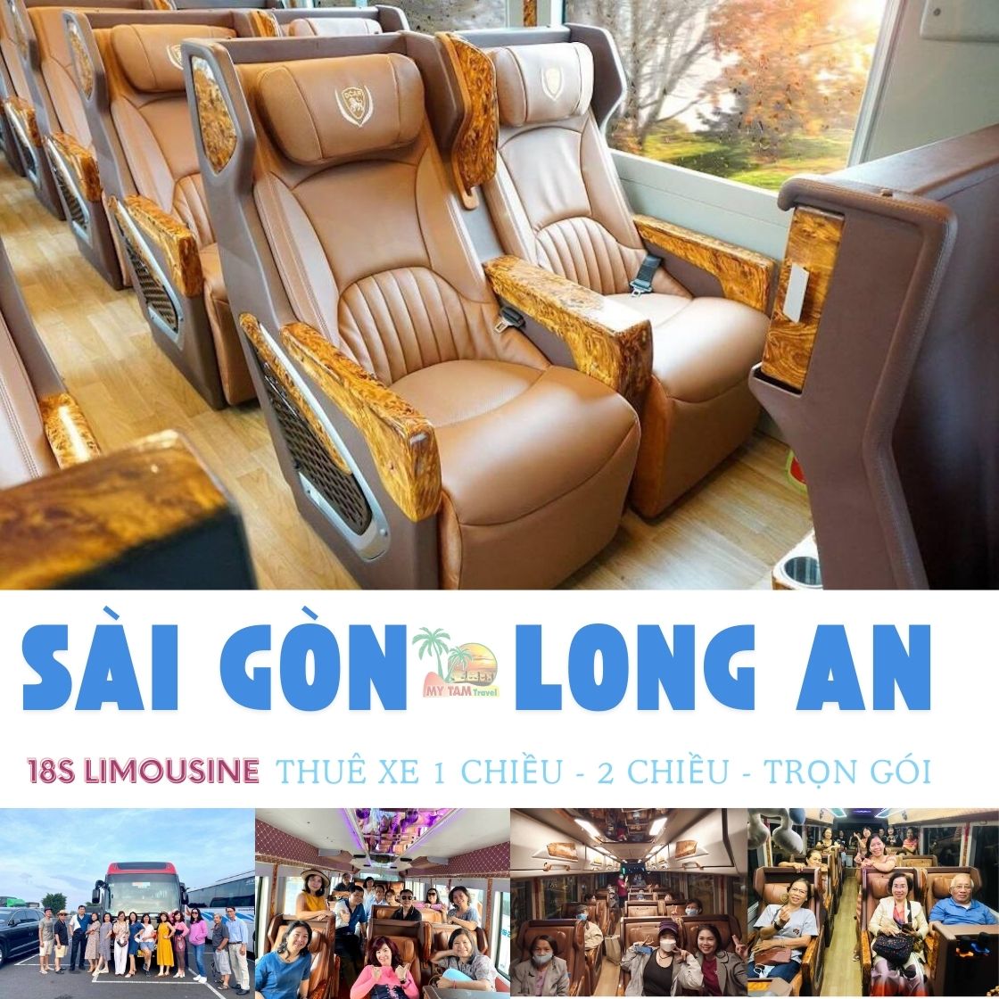 GIÁ XE LIMOUSINE 20 CHỖ SÀI GÒN ĐI LONG AN | DỊCH VỤ XE VIP CHẤT LƯỢNG CAO