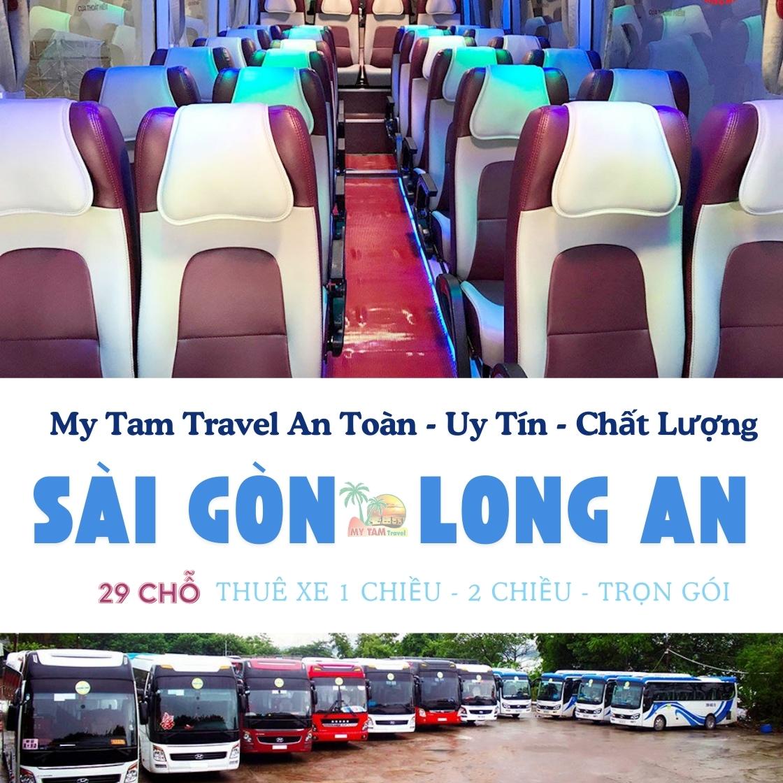 GIÁ XE 29 CHỖ SÀI GÒN ĐI LONG AN | DỊCH VỤ UY TÍN | MY TAM TRAVEL