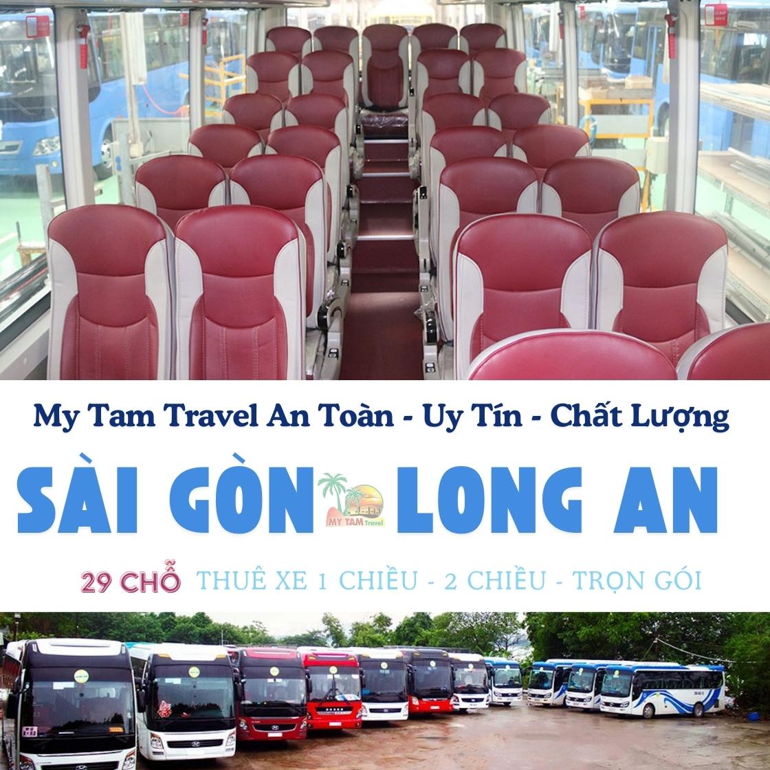 GIÁ XE 29 CHỖ SÀI GÒN ĐI LONG AN | DỊCH VỤ UY TÍN | MY TAM TRAVEL