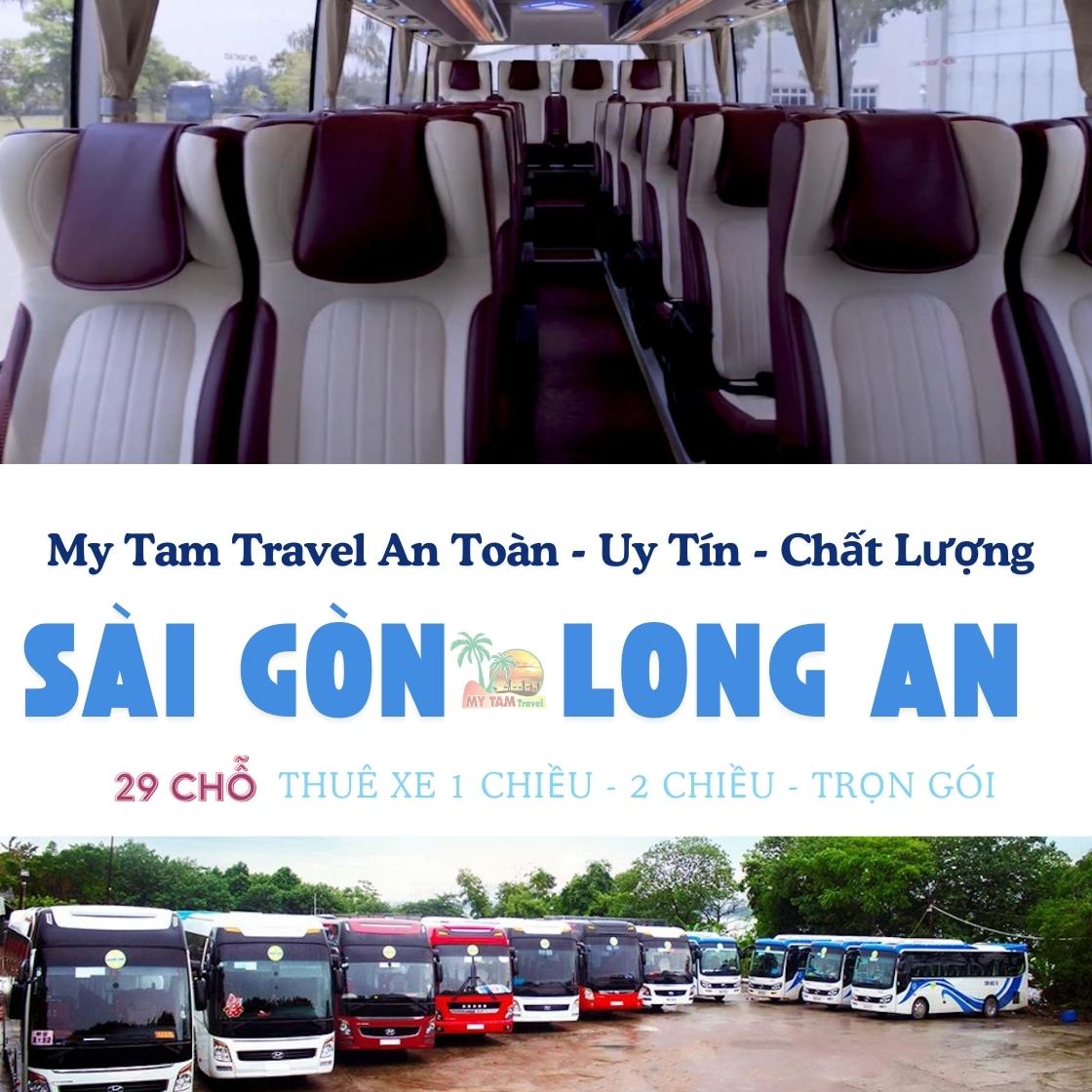 GIÁ XE 29 CHỖ SÀI GÒN ĐI LONG AN | DỊCH VỤ UY TÍN | MY TAM TRAVEL