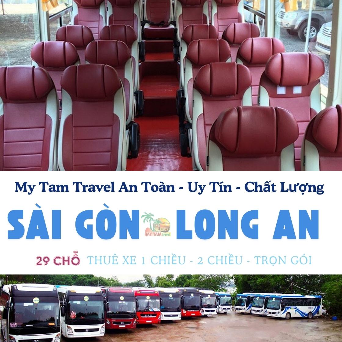 GIÁ XE 29 CHỖ SÀI GÒN ĐI LONG AN | DỊCH VỤ UY TÍN | MY TAM TRAVEL