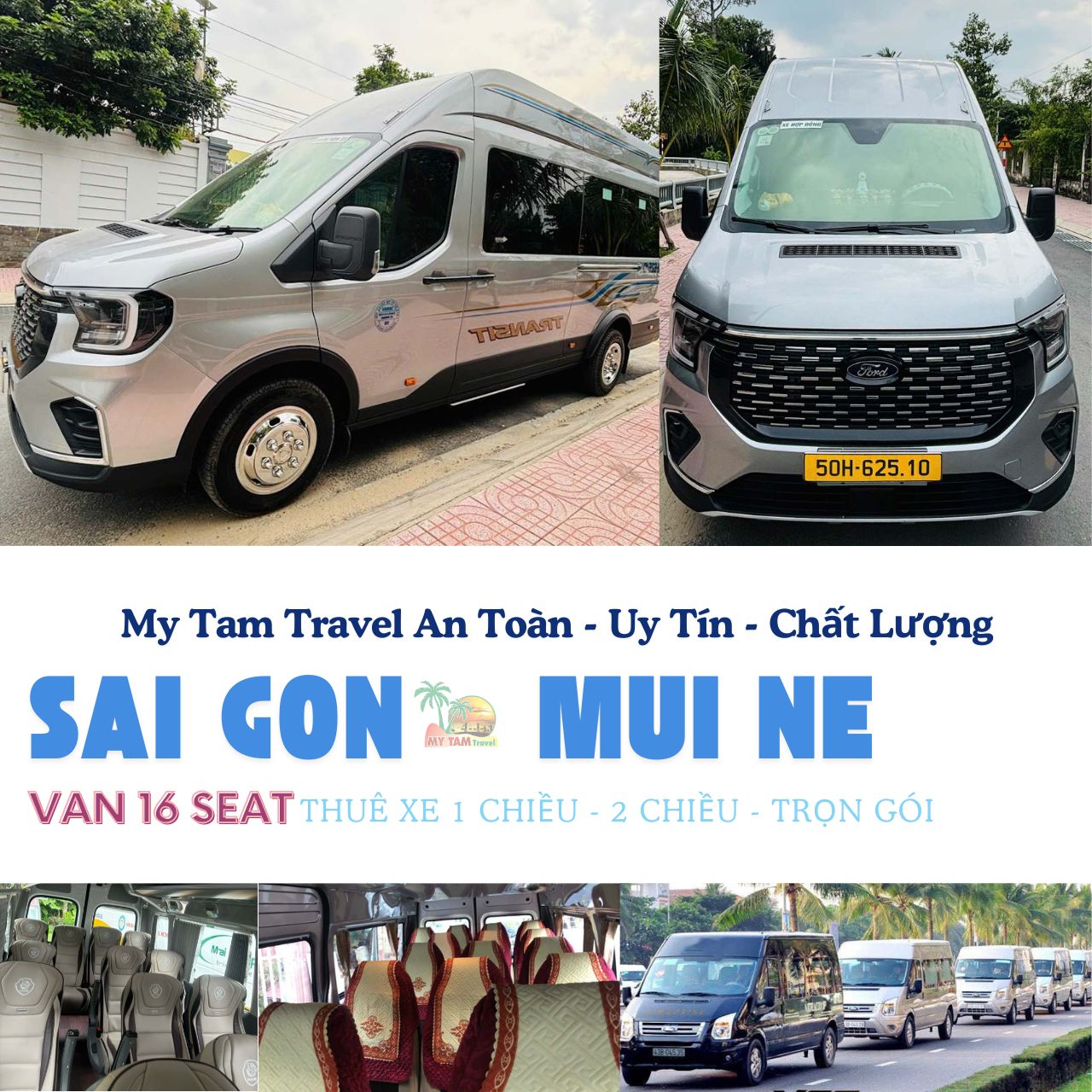 16 SEATER RENTAL FROM HCM TO MUI NE 3 DAYS 2 NIGHTS | MY TAM TRAVEL