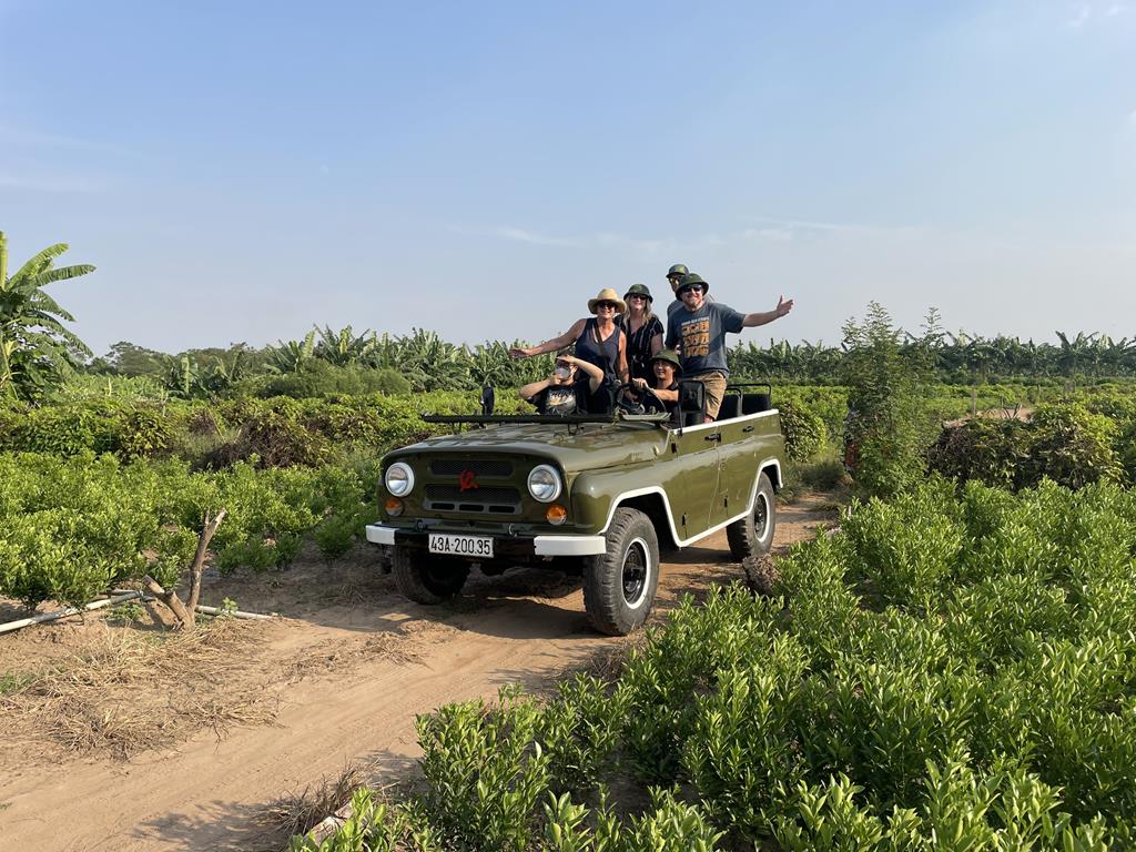 Jeep Tour to Cu Chi daily organization- MY TAM TRAVEL