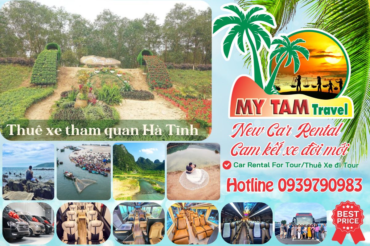Thuê xe đi Hà Tĩnh 4-7-16-29-35-45c Limousine 9-11-15-18-28c