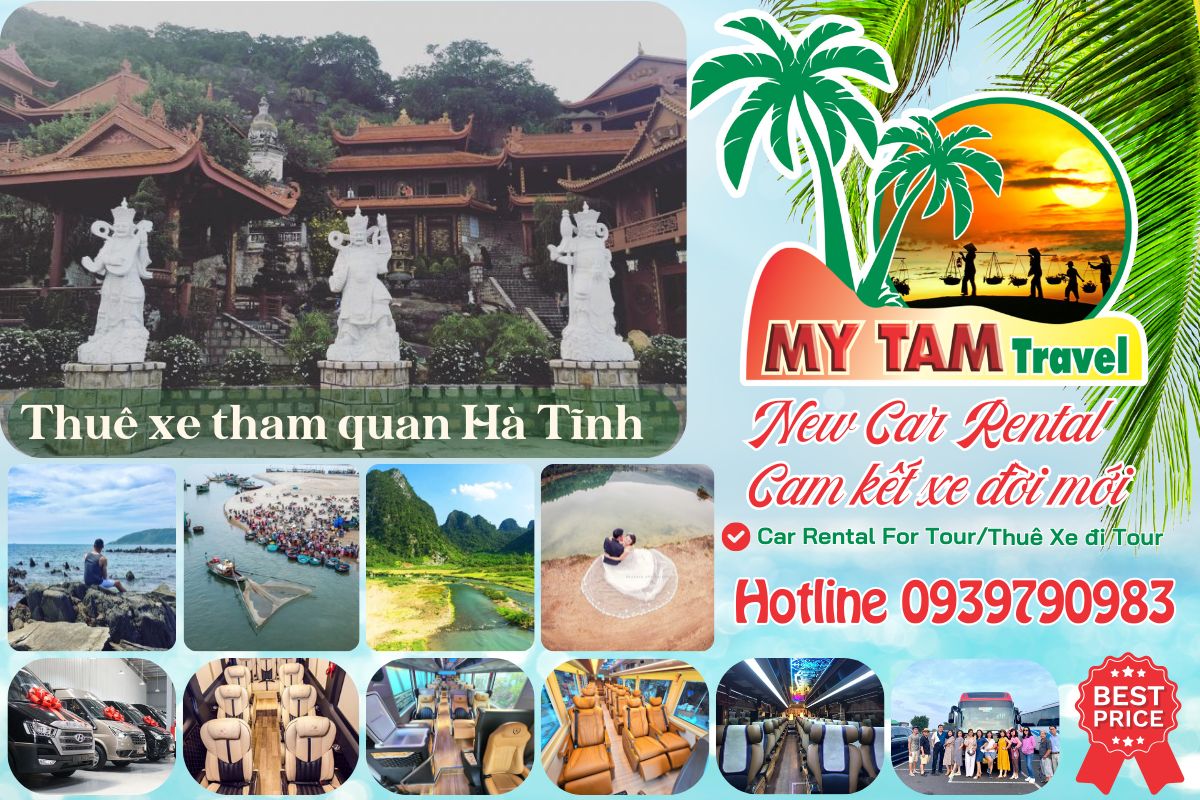 Thuê xe đi Hà Tĩnh 4-7-16-29-35-45c Limousine 9-11-15-18-28c