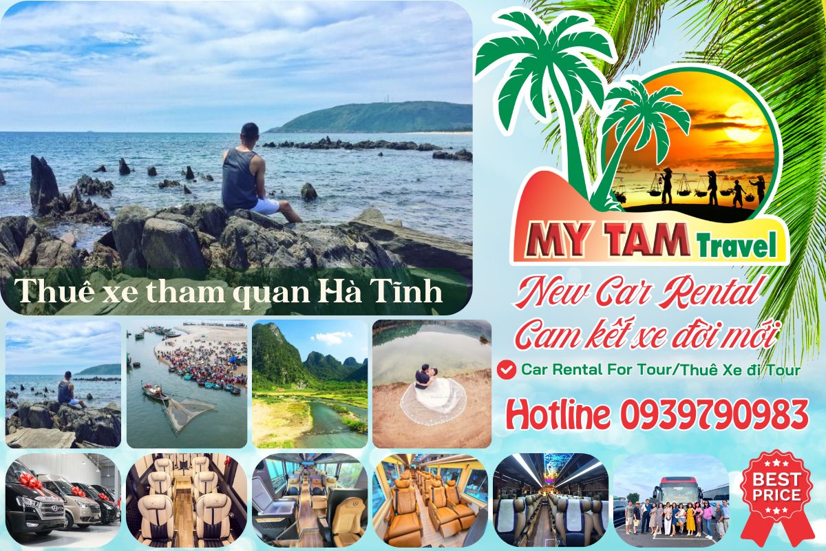 Thuê xe đi Hà Tĩnh 4-7-16-29-35-45c Limousine 9-11-15-18-28c