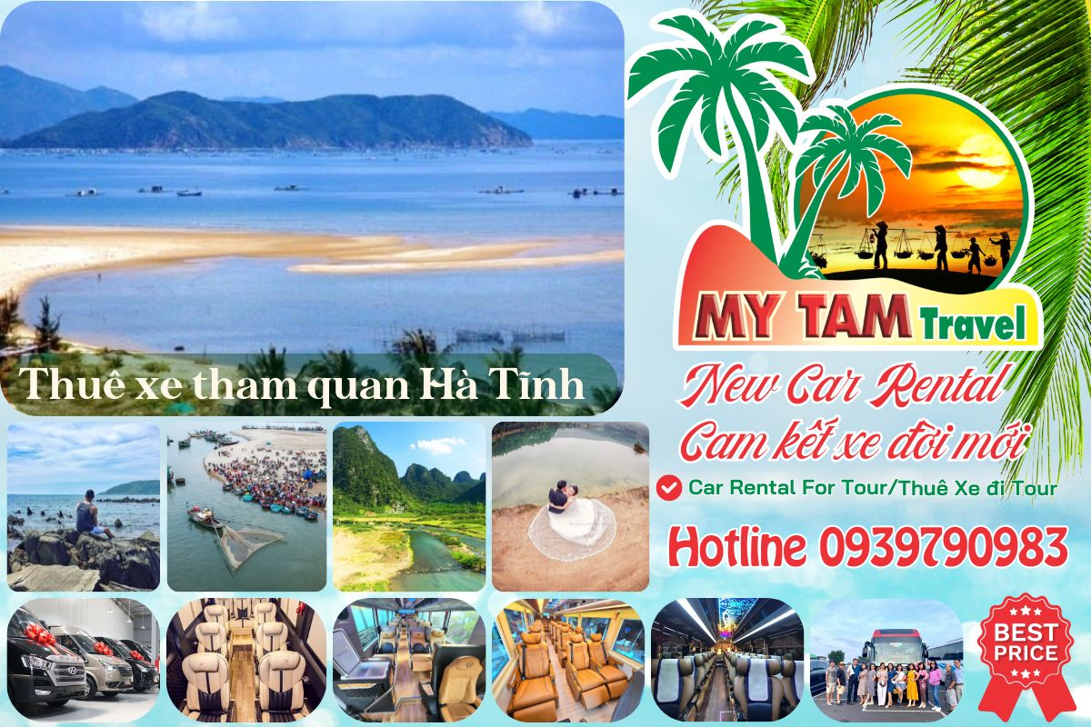 Thuê xe đi Hà Tĩnh 4-7-16-29-35-45c Limousine 9-11-15-18-28c