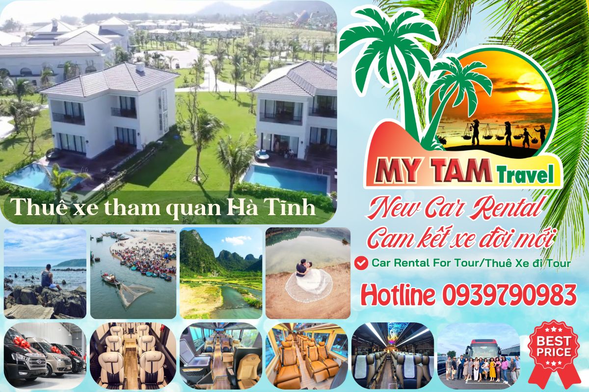 Thuê xe đi Hà Tĩnh 4-7-16-29-35-45c Limousine 9-11-15-18-28c