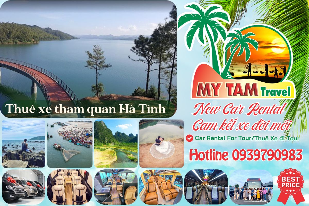Thuê xe đi Hà Tĩnh 4-7-16-29-35-45c Limousine 9-11-15-18-28c