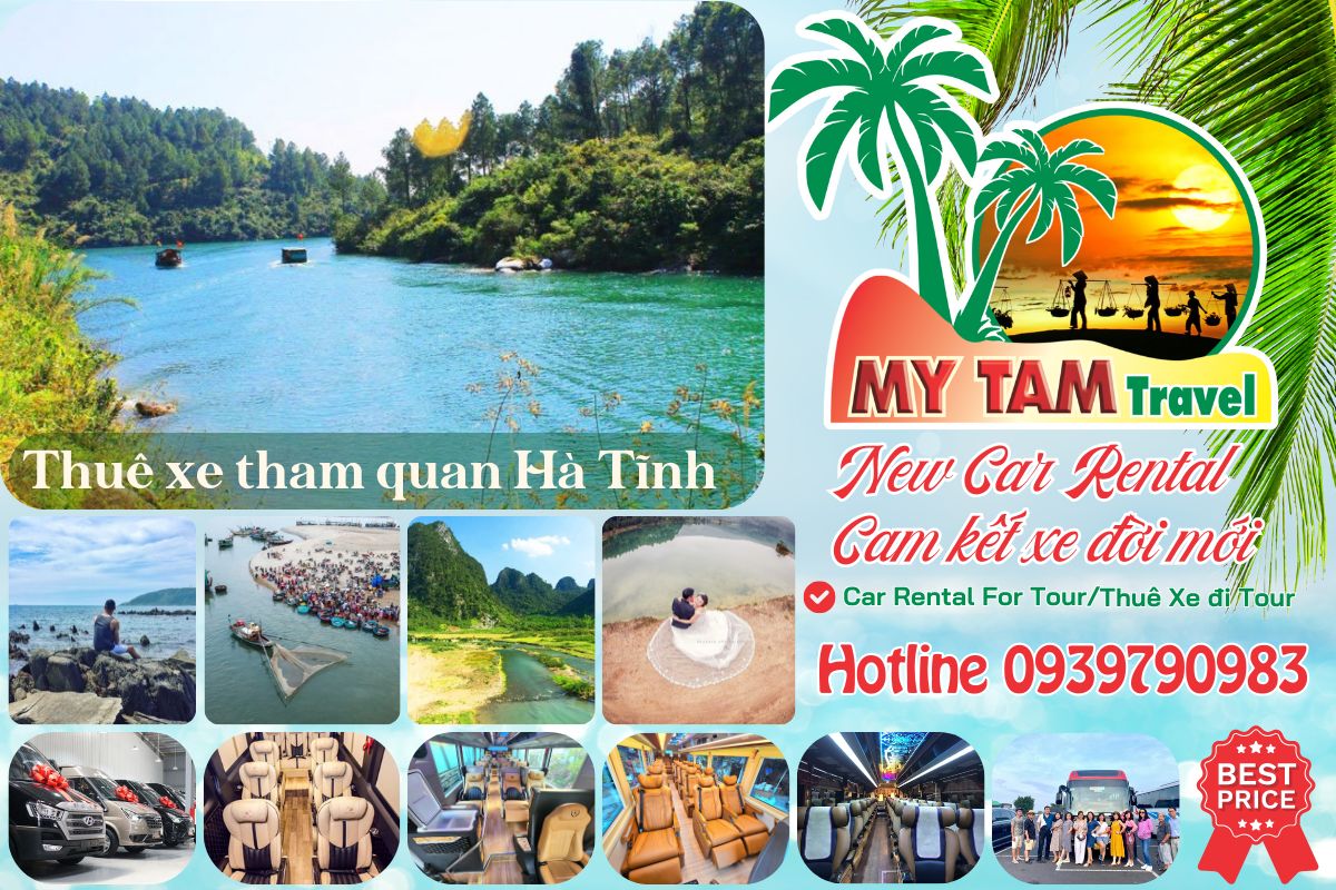 Thuê xe đi Hà Tĩnh 4-7-16-29-35-45c Limousine 9-11-15-18-28c