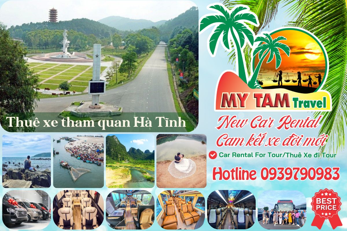 Thuê xe đi Hà Tĩnh 4-7-16-29-35-45c Limousine 9-11-15-18-28c