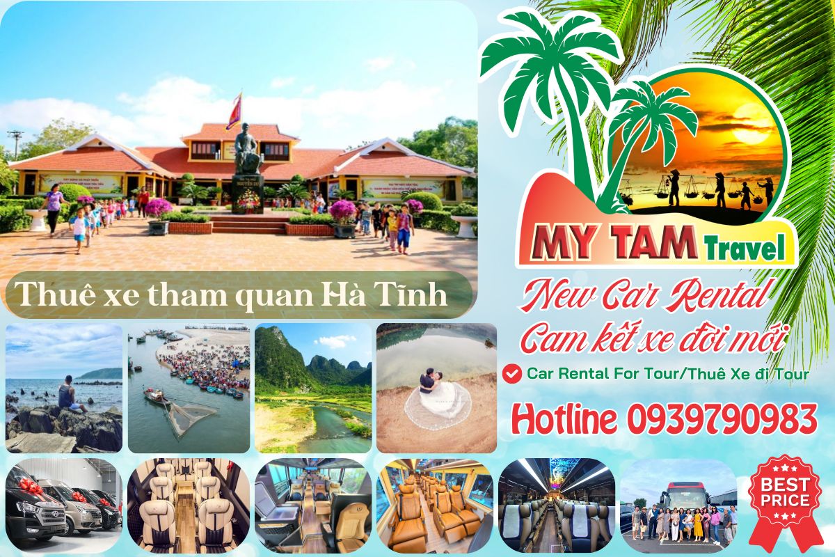 Thuê xe đi Hà Tĩnh 4-7-16-29-35-45c Limousine 9-11-15-18-28c