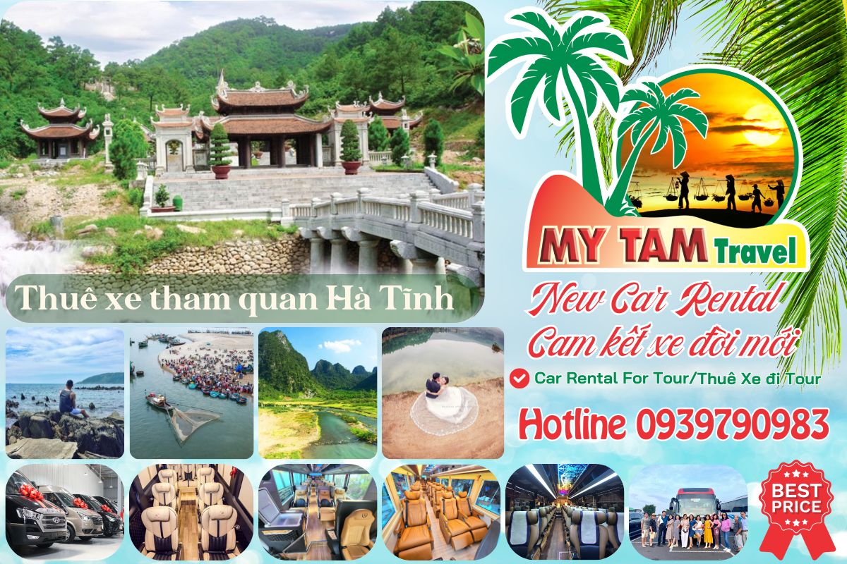 Thuê xe đi Hà Tĩnh 4-7-16-29-35-45c Limousine 9-11-15-18-28c