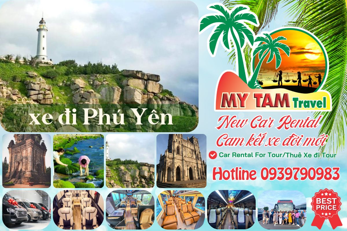 Thuê xe đi Phú Yên 4-7-16-29-35-45c Limousine 9-11-15-18-28c