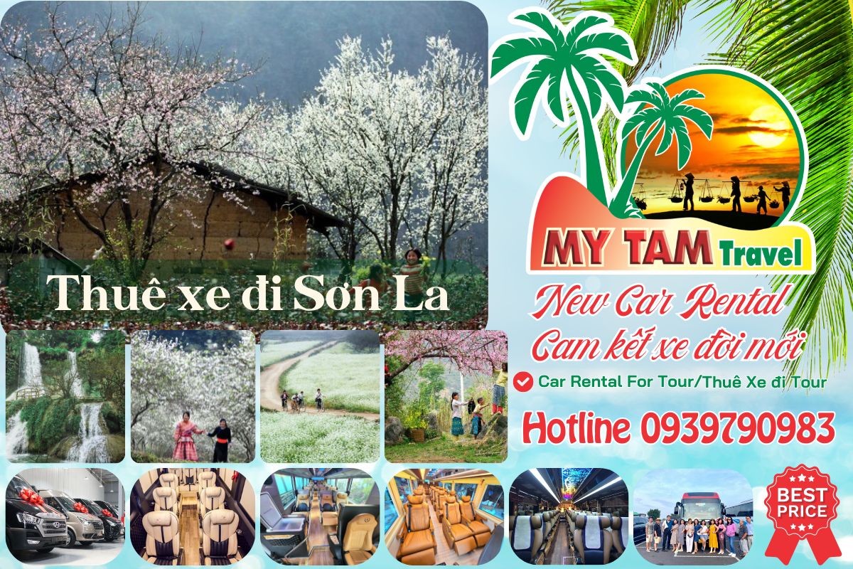 Thuê xe đi Sơn La 4-7-16-29-35-45c Limousine 9-11-15-18-28c