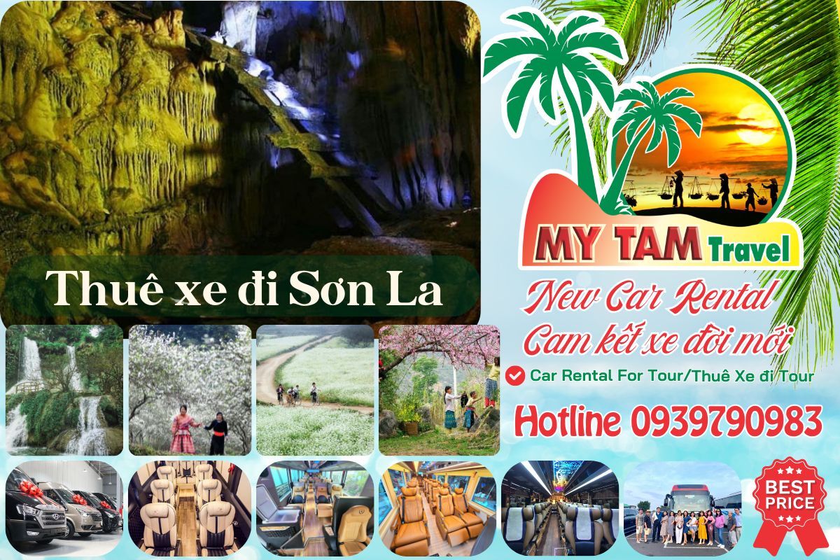 Thuê xe đi Sơn La 4-7-16-29-35-45c Limousine 9-11-15-18-28c
