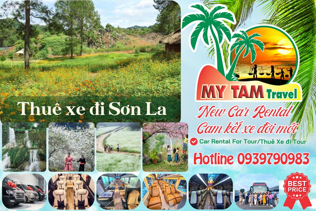 Thuê xe đi Sơn La 4-7-16-29-35-45c Limousine 9-11-15-18-28c