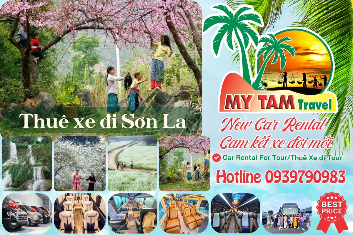 Thuê xe đi Sơn La 4-7-16-29-35-45c Limousine 9-11-15-18-28c