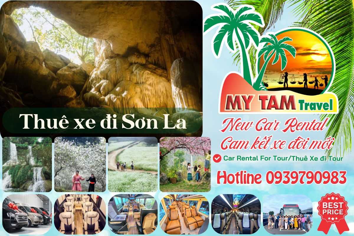Thuê xe đi Sơn La 4-7-16-29-35-45c Limousine 9-11-15-18-28c