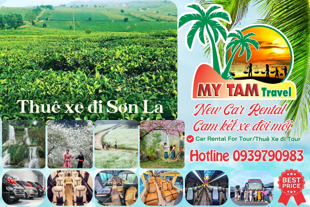 Thuê xe đi Sơn La 4-7-16-29-35-45c Limousine 9-11-15-18-28c