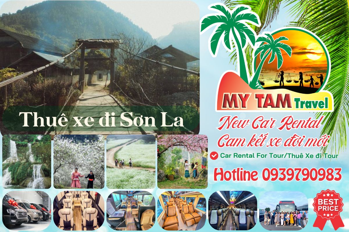 Thuê xe đi Sơn La 4-7-16-29-35-45c Limousine 9-11-15-18-28c