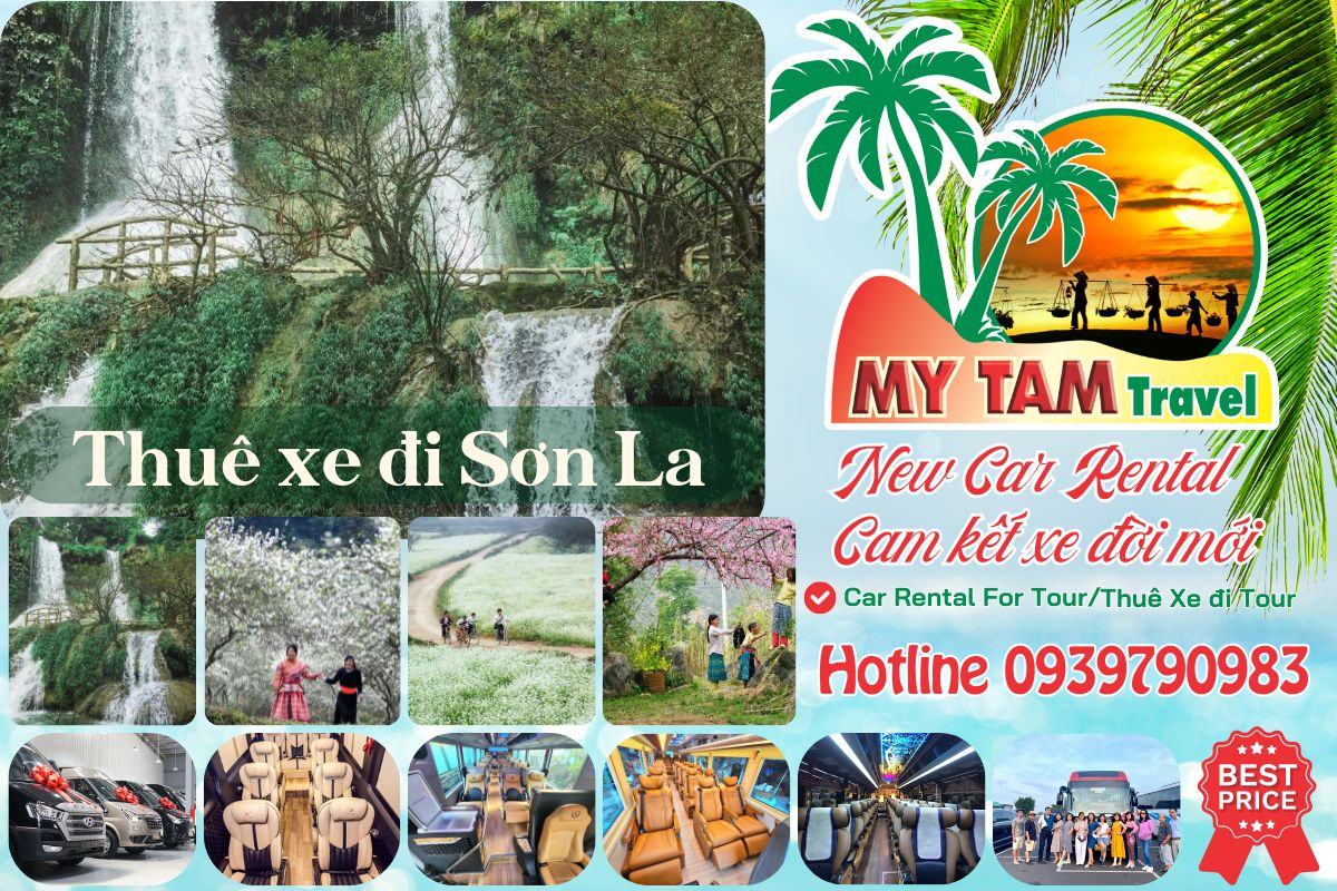 Thuê xe đi Sơn La 4-7-16-29-35-45c Limousine 9-11-15-18-28c