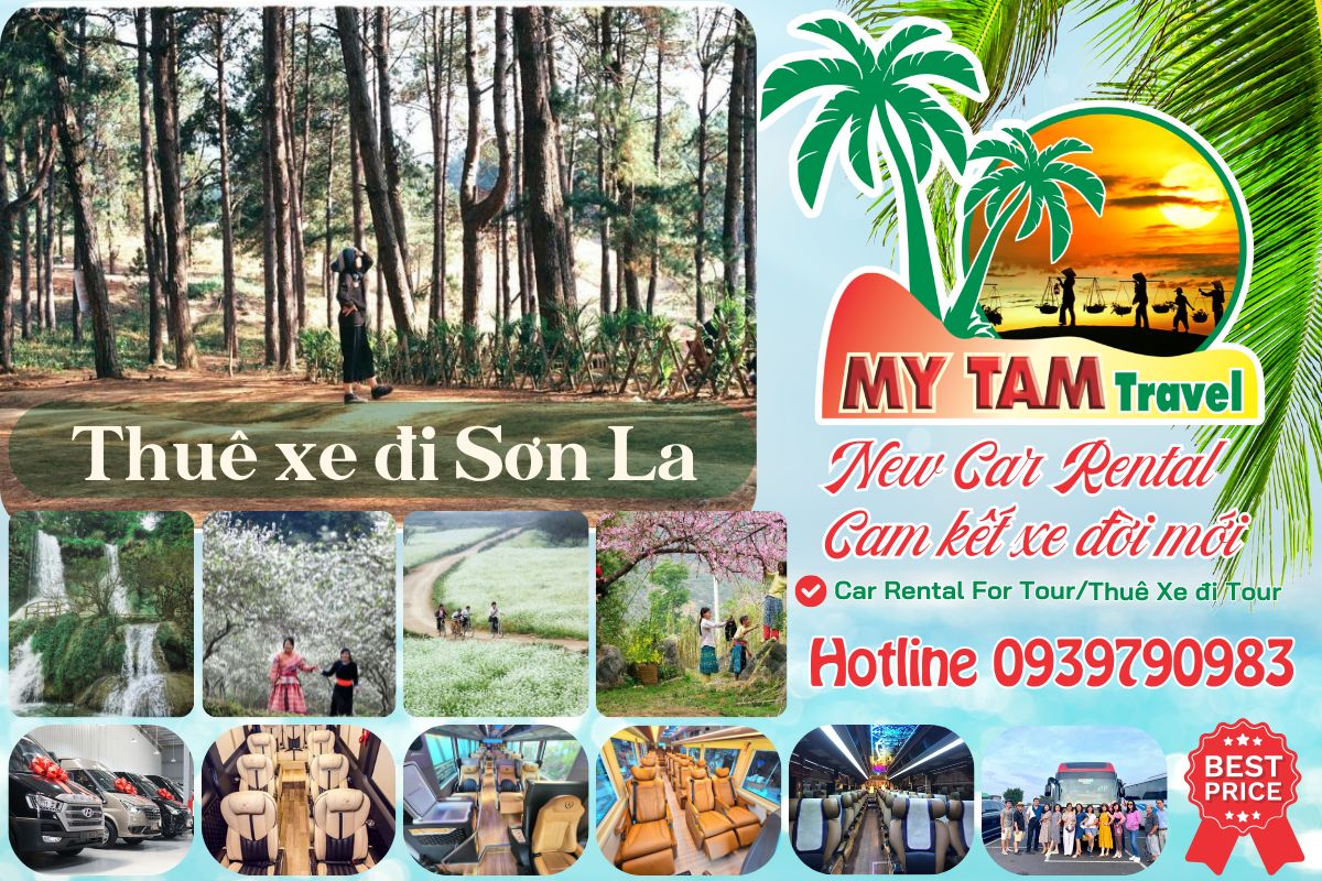 Thuê xe đi Sơn La 4-7-16-29-35-45c Limousine 9-11-15-18-28c
