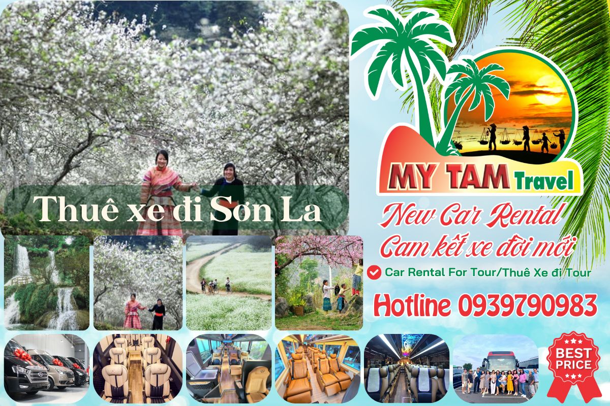 Thuê xe đi Sơn La 4-7-16-29-35-45c Limousine 9-11-15-18-28c