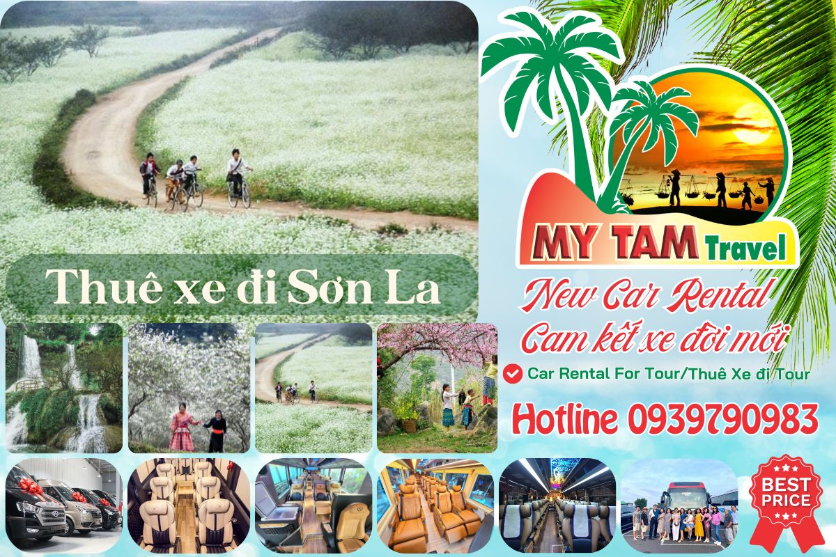 Thuê xe đi Sơn La 4-7-16-29-35-45c Limousine 9-11-15-18-28c