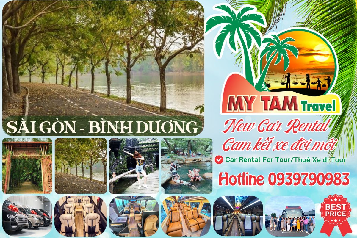 Thuê xe đi Bình Dương 1 Ngày