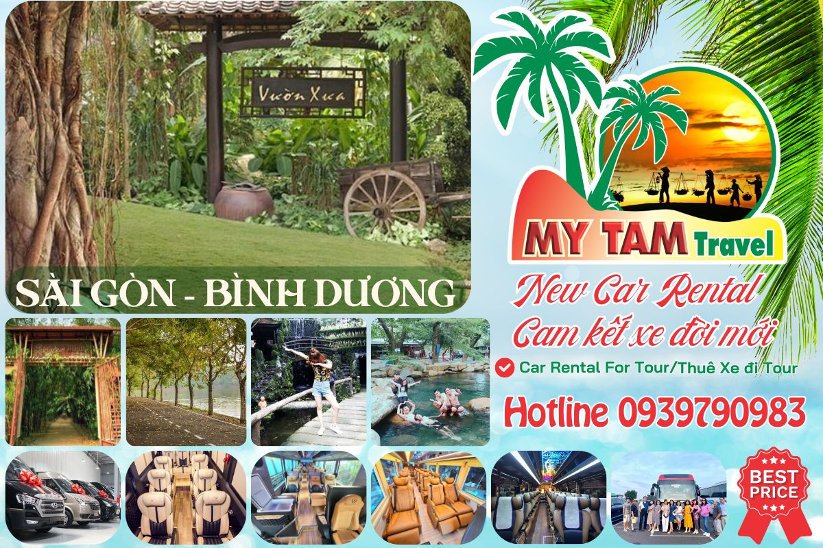 Thuê xe đi Bình Dương 1 Ngày