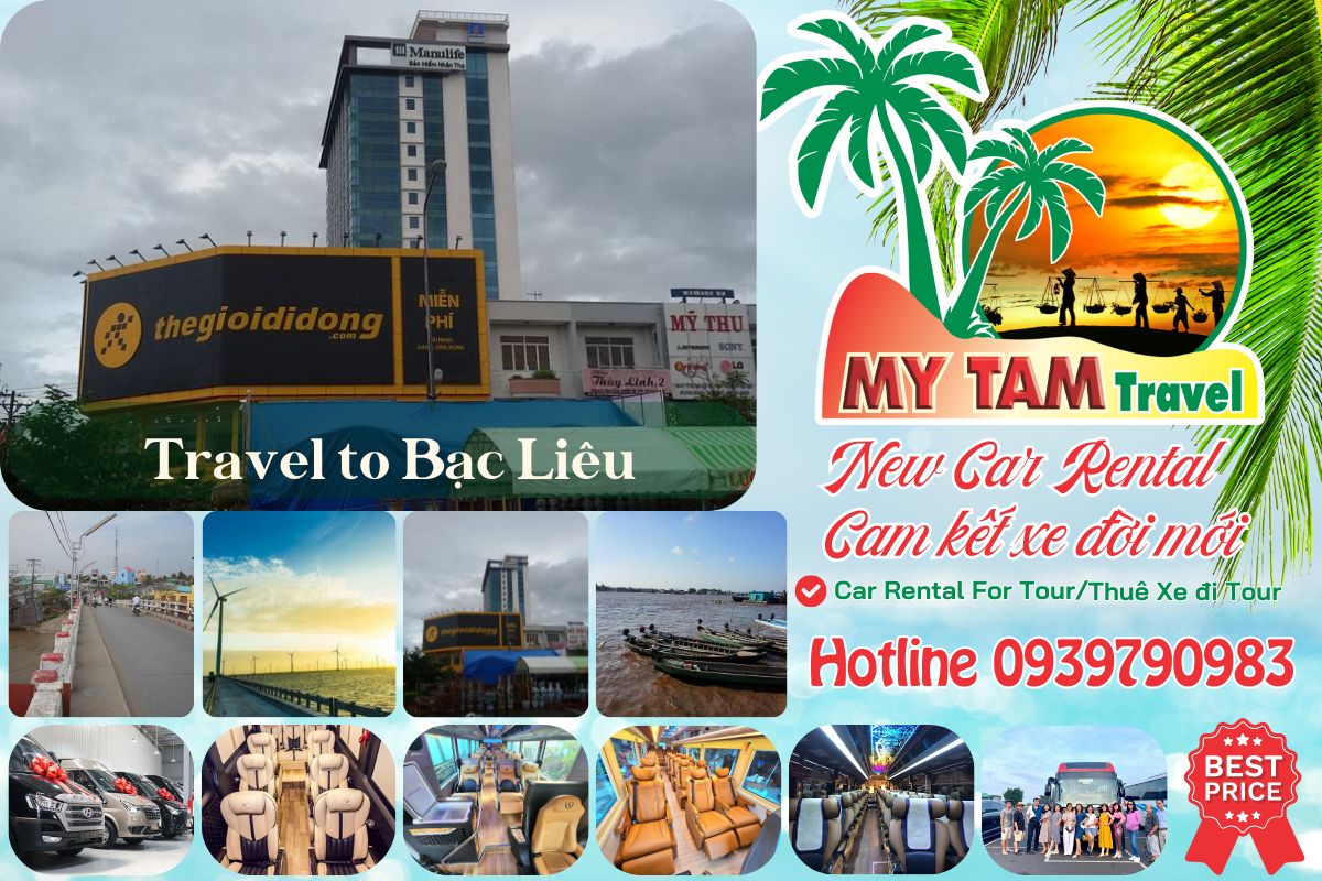 Saigon Car Rental to Bac Lieu